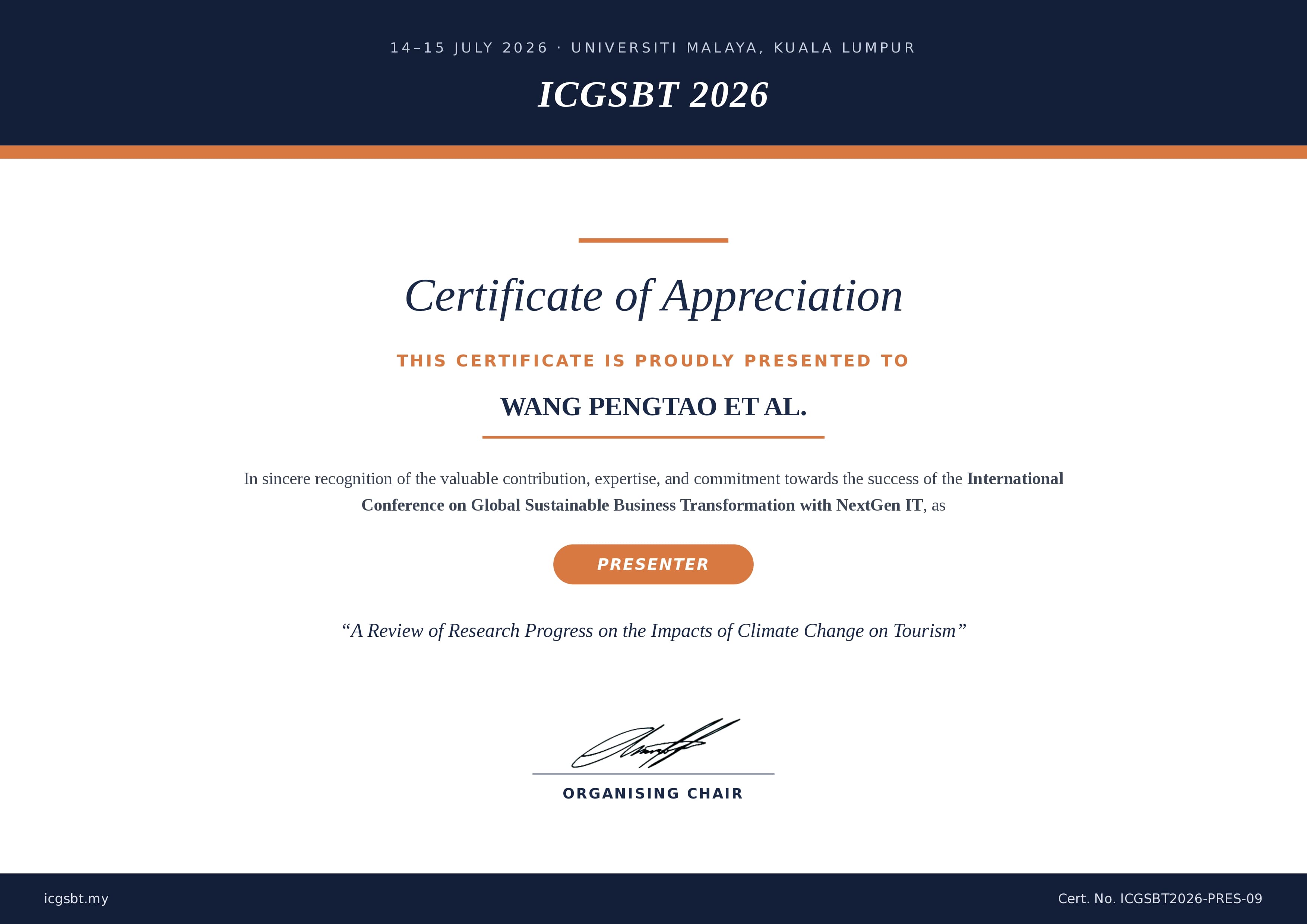 Certificate 9